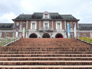 雨の日のフラワーガーデン